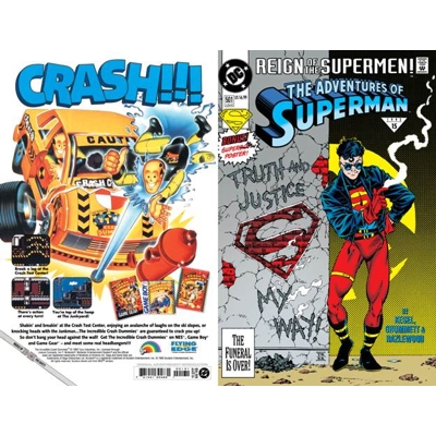 Adventures of Superman #501 Facsimile Edition Cvr C Tom Grummett Foil Var