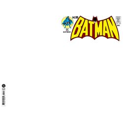 BATMAN #227 FACSIMILE EDITION CVR B BLANK CARD STOCK VAR