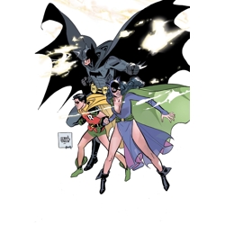 BATMAN & ROBIN YEAR ONE DYNAMIC DUOS #3 (OF 12) CVR C GORAN PARLOV CARD STOCK VAR