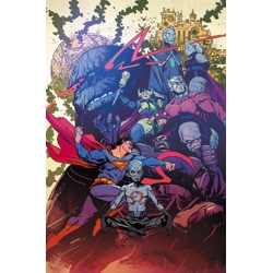 DC ALL IN SAGA DARKSEID VS THE WORLD #1 (ONE SHOT) CVR A SANFORD GREENE