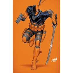 DEATHSTROKE THE TERMINATOR #8 CVR B DAVID NAKAYAMA CARD STOCK VAR