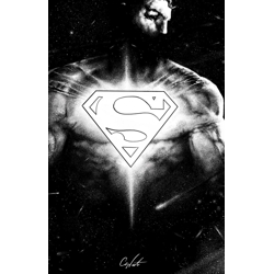 SUPERMAN #43 CVR F STEVAN SUBIC GLOW-IN-THE-DARK CARD STOCK VAR