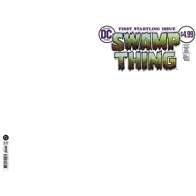 Swamp Thing #1 Facsimile Edition Cvr D Blank Card Stock Var