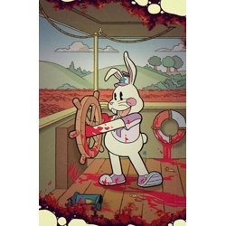 EXQUISITE CORPSES RASCAL RANDY #4 (OF 5) CVR C DYLAN BURNETT POLYBAGGED WITH COLLECTIBLE CARD VAR (M
