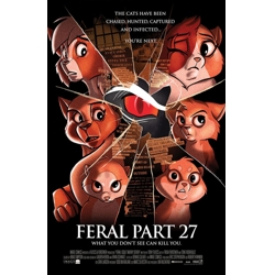 FERAL #27 CVR B ALLEN PASSALAQUA & TONY FLEECS URBAN LEGENDS HOMAGE VAR