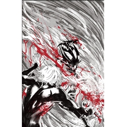 FIREBORN #5 CVR E PATRICK MULHOLLAND BLACK AND WHITE AND BLOOD VIRGIN CARDSTOCK VAR