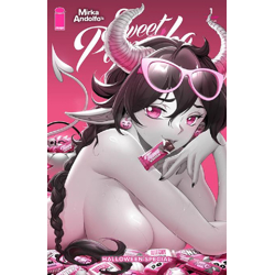 MIRKA ANDOLFOS SWEET PAPRIKA BLACK WHITE & PINK HALLOWEEN SPECIAL #1 (OF 2) CVR B RACHTA LIN VAR (MR