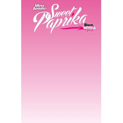 Mirka Andolfos Sweet Paprika Black White & Pink Halloween Special #1 (of 2) Cvr G Blank Sketch Var (