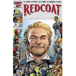 REDCOAT #21 CVR B BRYAN HITCH & BRAD ANDERSON GEIGER #25 ANNIVERSARY VAR
