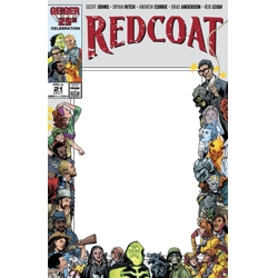 REDCOAT #21 CVR C BLANK SKETCH VAR