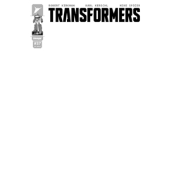 TRANSFORMERS #37 CVR G BLANK SKETCH VAR