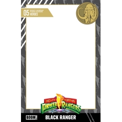 MIGHTY MORPHIN POWER RANGERS (2026) #5 CVR D TRADING CARD BLANK SKETCH VAR