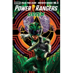 POWER RANGERS GREEN #3 CVR A TONY HARRIS