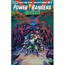 POWER RANGERS GREEN #3 CVR B GUSTAFFO VARGAS VAR