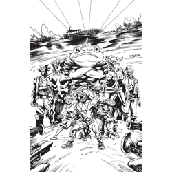 POWER RANGERS GREEN #3 CVR J GUSTAFFO VARGAS UNLIMITED VAR