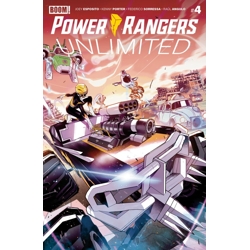 POWER RANGERS UNLIMITED #4 CVR A FEDERICO SORRESSA