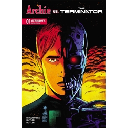 ARCHIE VS THE TERMINATOR #1 CVR A FRANCESCO FRANCAVILLA