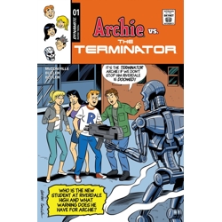 ARCHIE VS THE TERMINATOR #1 CVR D BILL GALVAN VAR