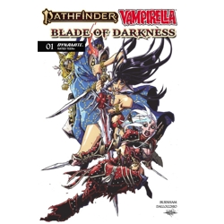 PATHFINDER VAMPIRELLA BLADE OF DARKNESS #1 CVR B ANDREW HUERTA VAR