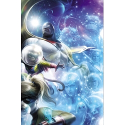 SPACE GHOST VS THE HERCULOIDS #2 CVR F FRANCESCO MATTINA METAL PREMIUM VAR