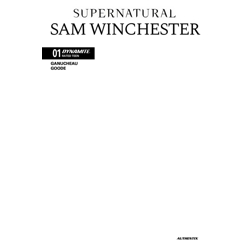 SUPERNATURAL SAM WINCHESTER #1 CVR F BLANK AUTHENTIX VAR