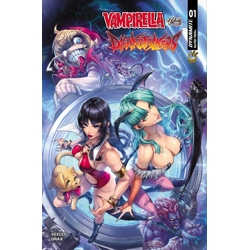 VAMPIRELLA VS DARKSTALKERS SPECIAL #1 (ONE SHOT) CVR A DRAX