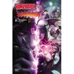 VAMPIRELLA VS DARKSTALKERS SPECIAL #1 (ONE SHOT) CVR C FRANCESCO MATTINA VAR