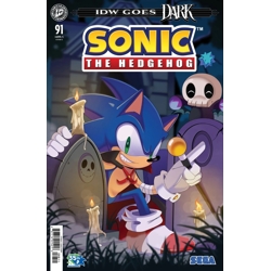 SONIC THE HEDGEHOG #91 CVR E YAMILA KAREH IDW GOES DARK VAR