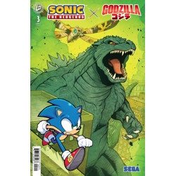 SONIC THE HEDGEHOG X GODZILLA #3 CVR A JACK LAWRENCE