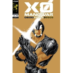 X-O MANOWAR BLACK, WHITE & GOLD #1 CVR A GUILLERMO FAJARDO