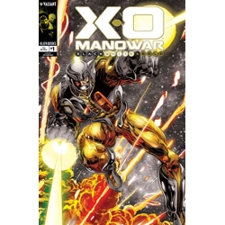 X-O MANOWAR BLACK, WHITE & GOLD #1 CVR B JOE QUESADA BLACK, WHITE & GOLD VAR