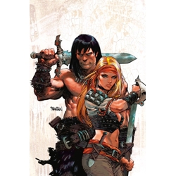 CONAN THE BARBARIAN #33 SDCC EXCLUSIVE DAN PANOSIAN VIRGIN CARDSTOCK VAR (MR)