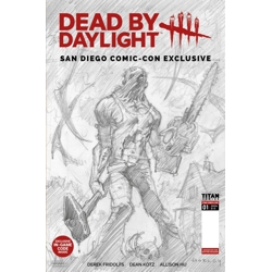 DEAD BY DAYLIGHT THE HILLBILLY #1 SDCC EXCLUSIVE ALEX HORLEY CARDSTOCK INKS VAR (MR)