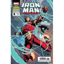 IRON MAN #8 CVR A RYAN STEGMAN