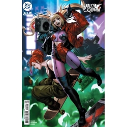 HARLEY QUINN #65 CVR D DERRICK CHEW CARD STOCK VAR