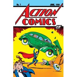 ACTION COMICS #1 FACSIMILE EDITION CVR C JOE SHUSTER FOIL VAR (2026)