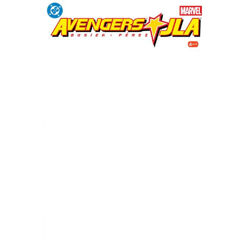 AVENGERS JLA #4 FACSIMILE EDITION CVR C BLANK CARD STOCK VAR