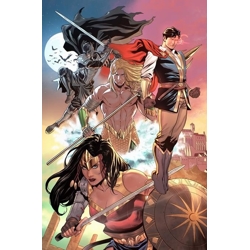 DARK KNIGHTS OF STEEL II #2 (OF 12) CVR D LUCAS MEYER CARD STOCK VAR