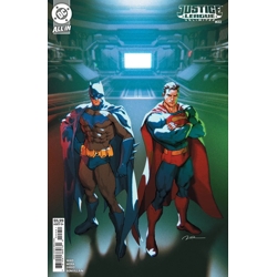 JUSTICE LEAGUE UNLIMITED #22 CVR E GERALD PAREL CARD STOCK VAR