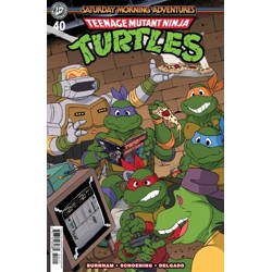 TEENAGE MUTANT NINJA TURTLES: SATURDAY MORNING ADVENTURES #40 CVR A DAN SCHOENING