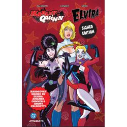 HARLEY QUINN X ELVIRA SIGNED BY ELVIRA