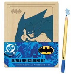 BATMAN MINI COLORING SET