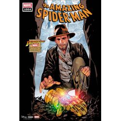 AMAZING SPIDER-MAN #1004 CVR C SARA PICHELLI INDIANA JONES MARVEL ARTIFACT VAR