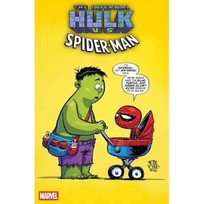 Infernal Hulk vs. Spider-Man #1 Cvr B Skottie Young Var
