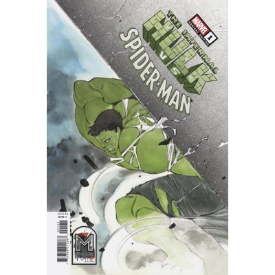 Infernal Hulk vs. Spider-Man #1 Cvr C Peach Momoko Momo-Tone Var