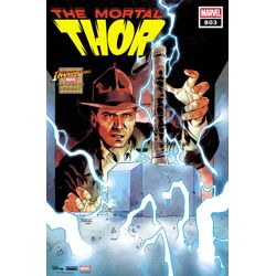 THOR #803 CVR C MAHMUD ASRAR INDIANA JONES MARVEL ARTIFACT VAR