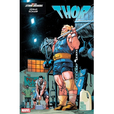 Thor #803 Cvr D Jonas Scharf Workout Var