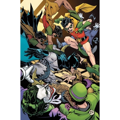 BATMAN & ROBIN YEAR ONE DYNAMIC DUOS #4 (OF 12) CVR B BRAD WALKER CARD STOCK VAR