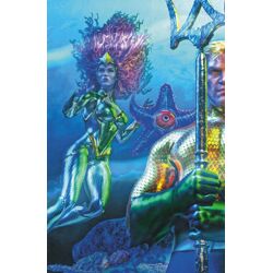 EMPEROR AQUAMAN #23 CVR B MARK SPEARS LEFT CONNECTING CARD STOCK VAR