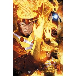 FURY OF FIRESTORM #8 (OF 9) CVR B EDWIN GALMON CARD STOCK VAR